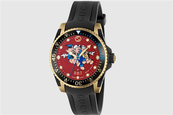 gucci三只小豬手表多少錢 爆款豬年限定 gucci三只小豬手表多少錢 爆款豬年限定