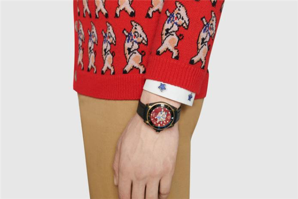 gucci三只小豬手表多少錢 爆款豬年限定 gucci三只小豬手表多少錢 爆款豬年限定