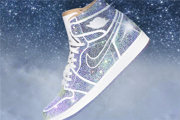aj1 northern light北極光在哪買 定制全水晶鞋身 aj1 northern light北極光在哪買 定制全水晶鞋身