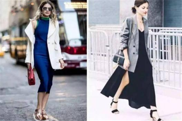 西裝怎么搭配連衣裙 跟著明星學(xué)穿搭 西裝怎么搭配連衣裙 跟著明星學(xué)穿搭