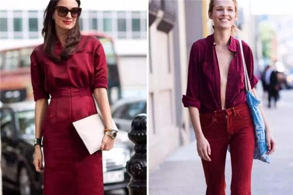 紅梨色適合什么膚色 穿上白一度 紅梨色適合什么膚色 穿上白一度