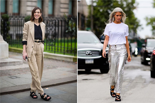 老爹涼鞋女搭配什么衣服 老爹涼鞋也能百搭又時髦 老爹涼鞋女搭配什么衣服 老爹涼鞋也能百搭又時髦