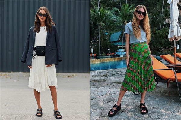 老爹涼鞋女搭配什么衣服 老爹涼鞋也能百搭又時髦 老爹涼鞋女搭配什么衣服 老爹涼鞋也能百搭又時髦