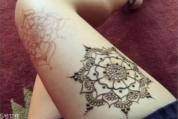 海娜紋身可以保持多久 海娜紋身圖片 海娜紋身可以保持多久 海娜紋身圖片