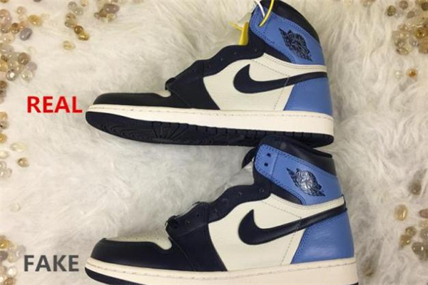 aj1黑曜石北卡藍(lán)真假對比 aj1北卡藍(lán)黑曜石真假鑒定 aj1黑曜石北卡藍(lán)真假對比 aj1北卡藍(lán)黑曜石真假鑒定