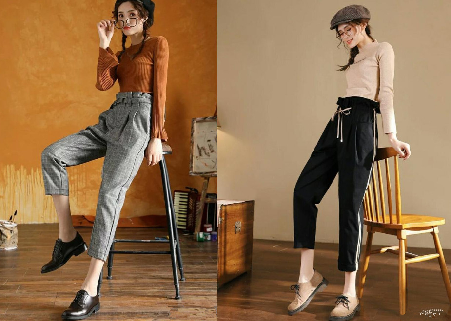 高腰花苞褲配什么上衣好看 時尚而又惹眼 高腰花苞褲配什么上衣好看 時尚而又惹眼